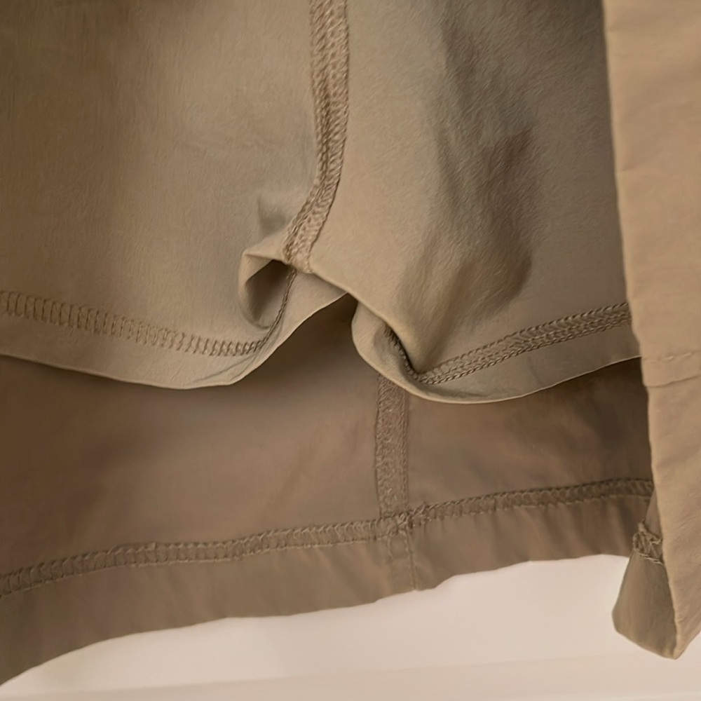 EDDIE BAUER hiking Skort/ pockets with zipper back, front pockets/ lining - Picture 8 of 9